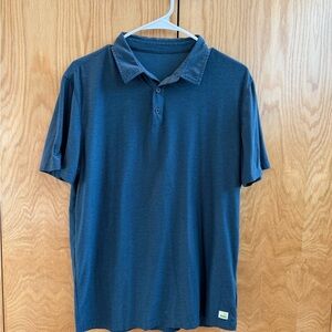 Vuori Navy Polo Shirt